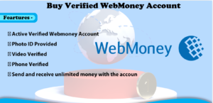 Buy Verified WebMoney Accounts
